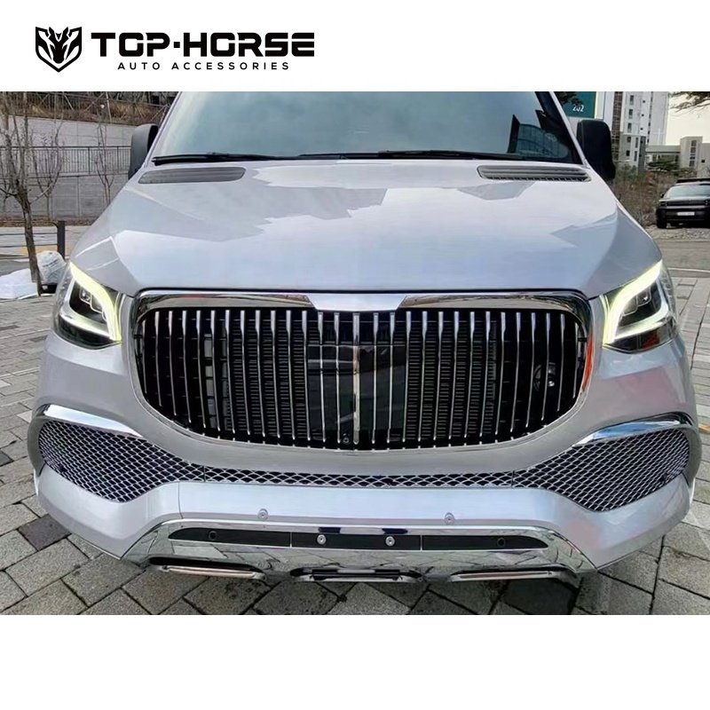 Mercedes Ben-z Sprinter W907 Vans Maybac-h Body Kit Covert Kit Facelift Body Kit Front Bumper