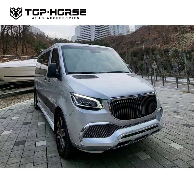 Mercedes Ben-z Sprinter W907 Vans Maybac-h Body Kit Covert Kit Facelift Body Kit Front Bumper