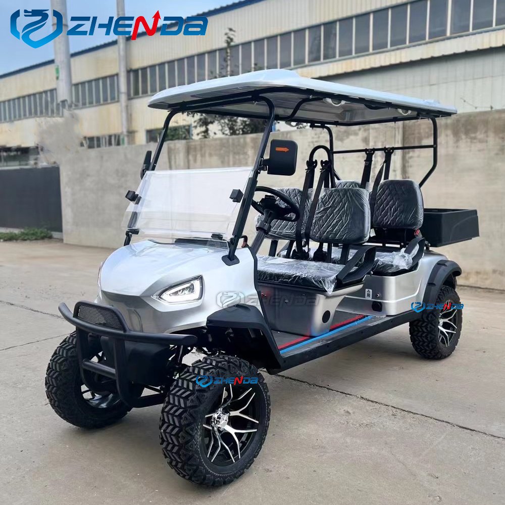 2 4 6 Seater Electric Golf Carts Cheap Prices Buggy Car for Sale Chinese Club Prezzi Four Enclosed Power Golf Cart