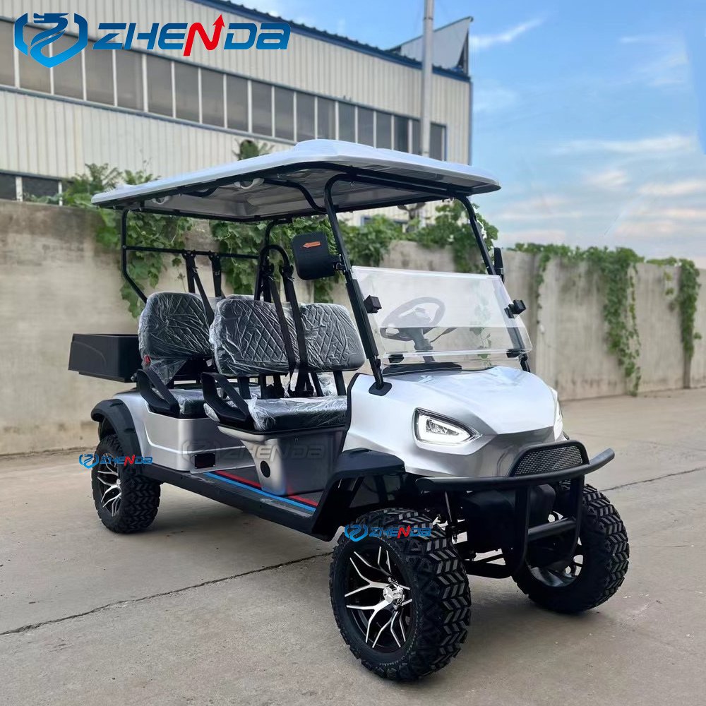 2 4 6 Seater Electric Golf Carts Cheap Prices Buggy Car for Sale Chinese Club Prezzi Four Enclosed Power Golf Cart