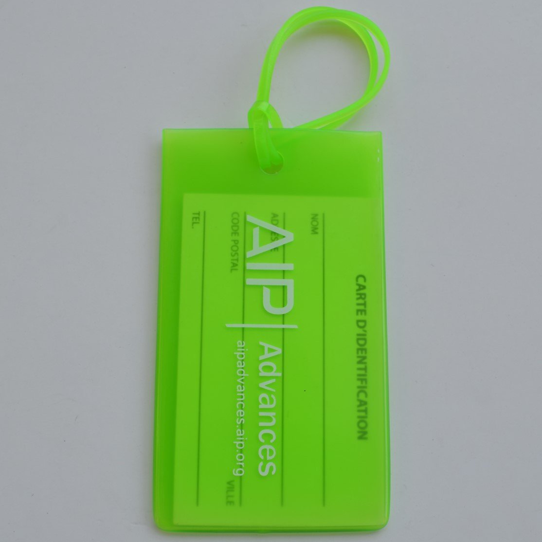 Customized Silicone Promotional Gift Bus Card Set PVC Jelly Luggage Tag