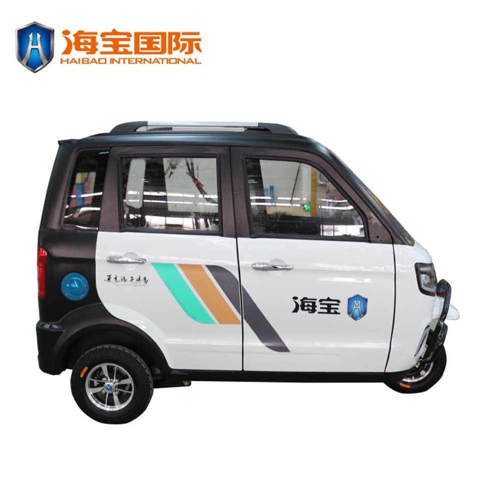 NEW Motorized Electric Tricycle with EN15194 / 3 Wheel Electric Bike with Enclosed Cover