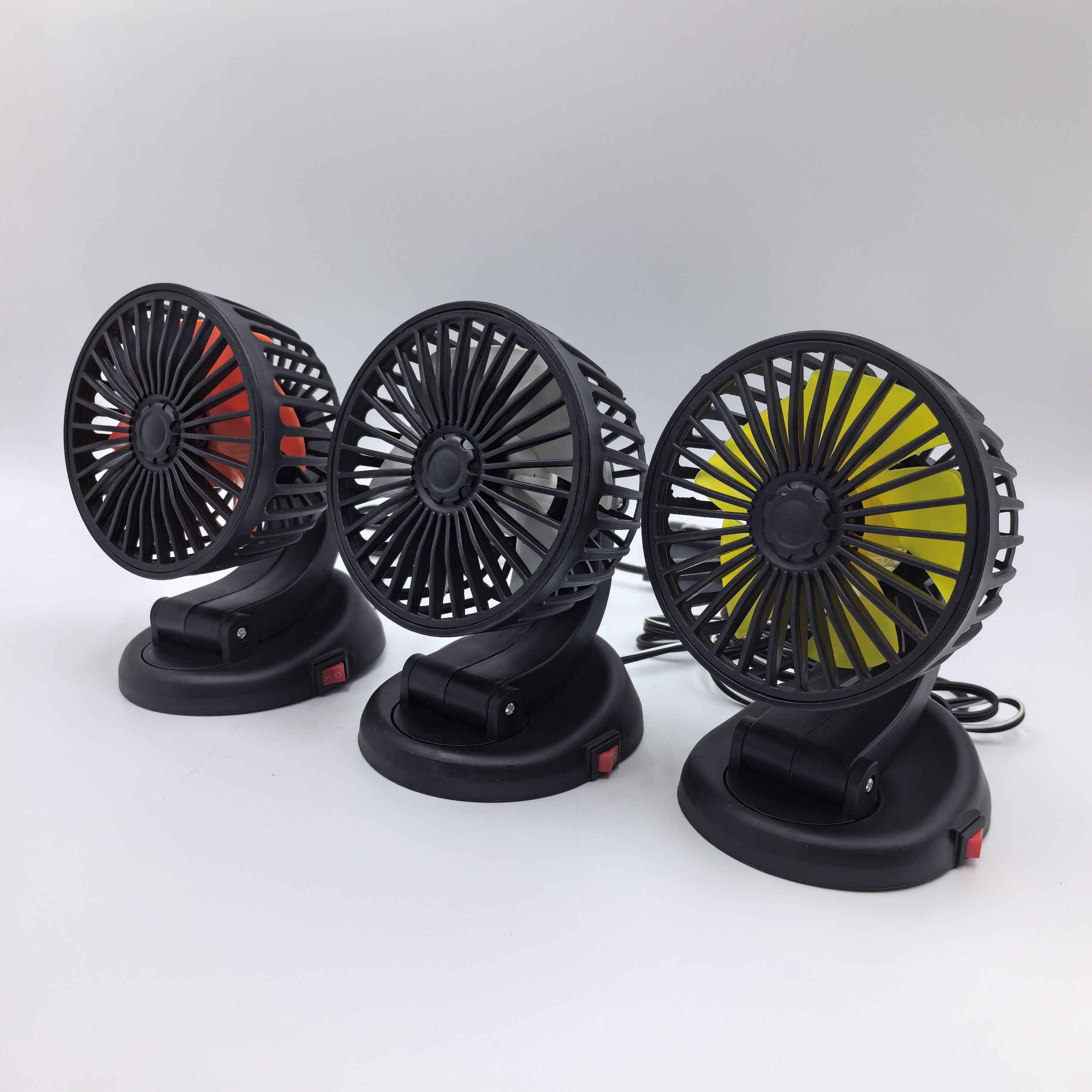 F306-2 Custom 360 12v Fan for Caravan Truck Marine Boat 24v Car Vehicle Air Cooling Cabin Fans Truck Parts and Accessories