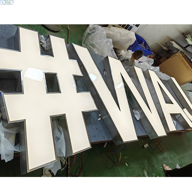Signs with Channel Letter Led Store Front Light Sign