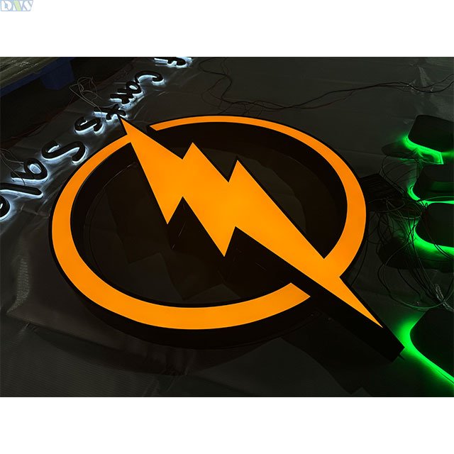 Signs with Channel Letter Led Store Front Light Sign