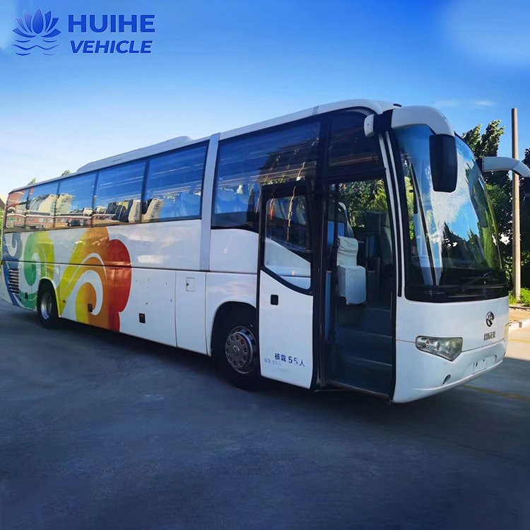 2013 Higer Bus 55 Seater Coach Good Condition Diesel Engine Euro 3 Manual Transmission Used Bus for Sale in the USA