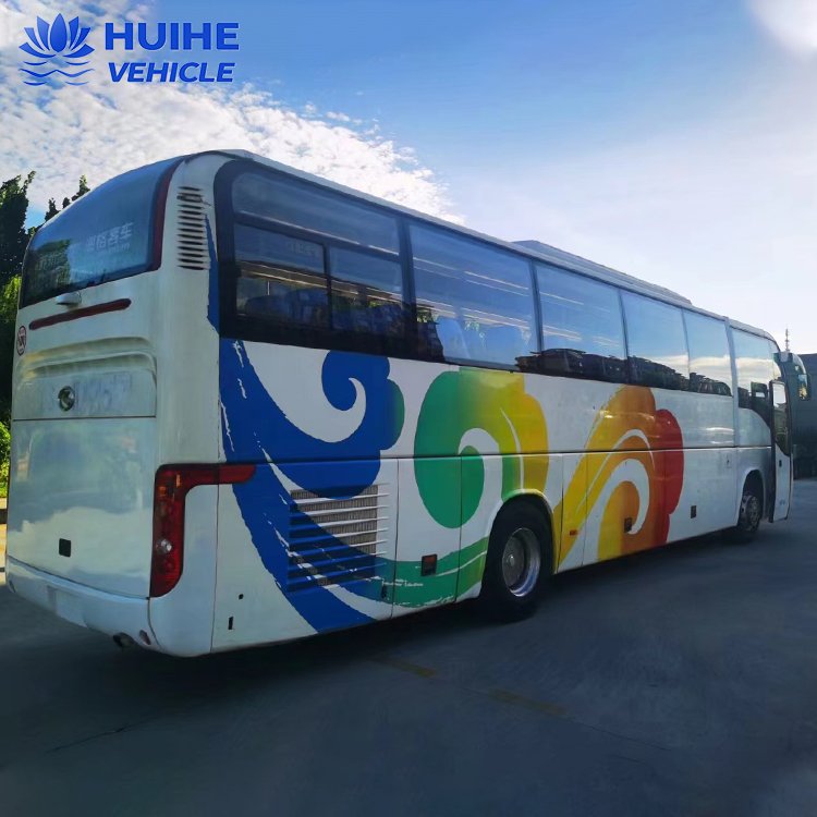 2013 Higer Bus 55 Seater Coach Good Condition Diesel Engine Euro 3 Manual Transmission Used Bus for Sale in the USA