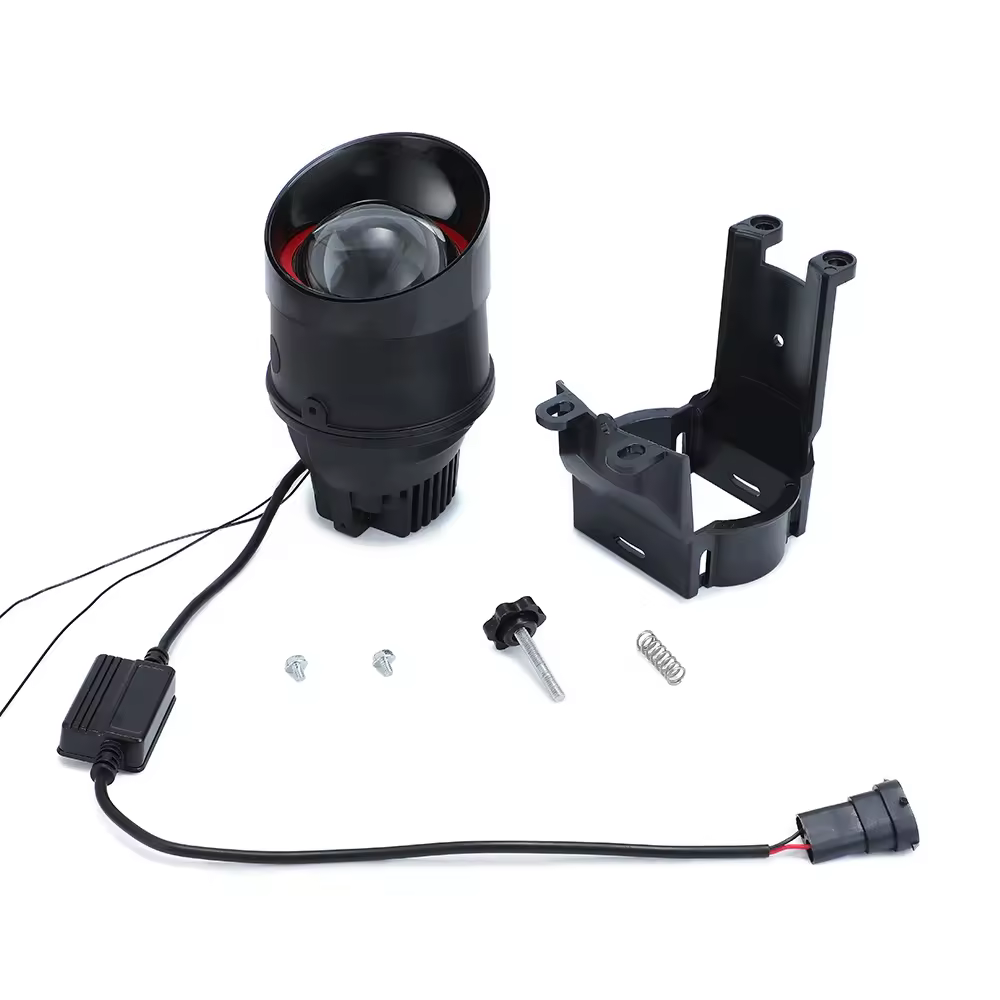 Universal Type 3inch Bi Led Projector Lens Lamps Fog Headlights LED Hi Lo Beam Car Fog Lights Projector Lens
