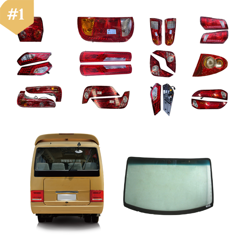 Wholesale Bus Tail Light Higer Zhongtong Bus Spare Parts Rear Light for Bus 24v