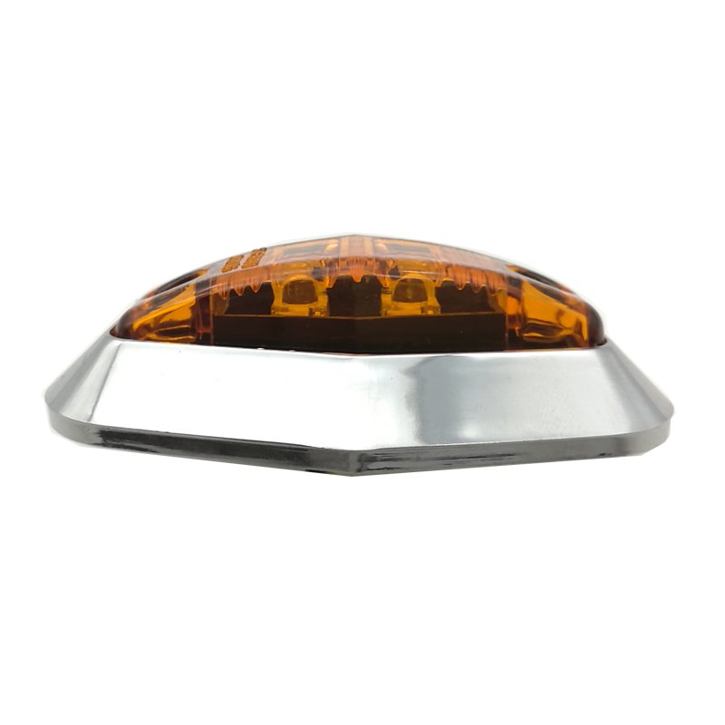Good Price 2 High Quality Piranha LED Semi Truck Trailer Auto LED Side Marker Lamp Clearance Lights