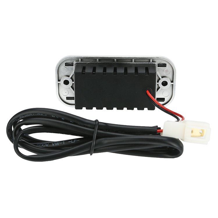 Fast Charging 3 Port Dual USB-A+ TYPE-C Power Socket Design Car Bus RV Accessories PD Electric Charger With Led Light Rings
