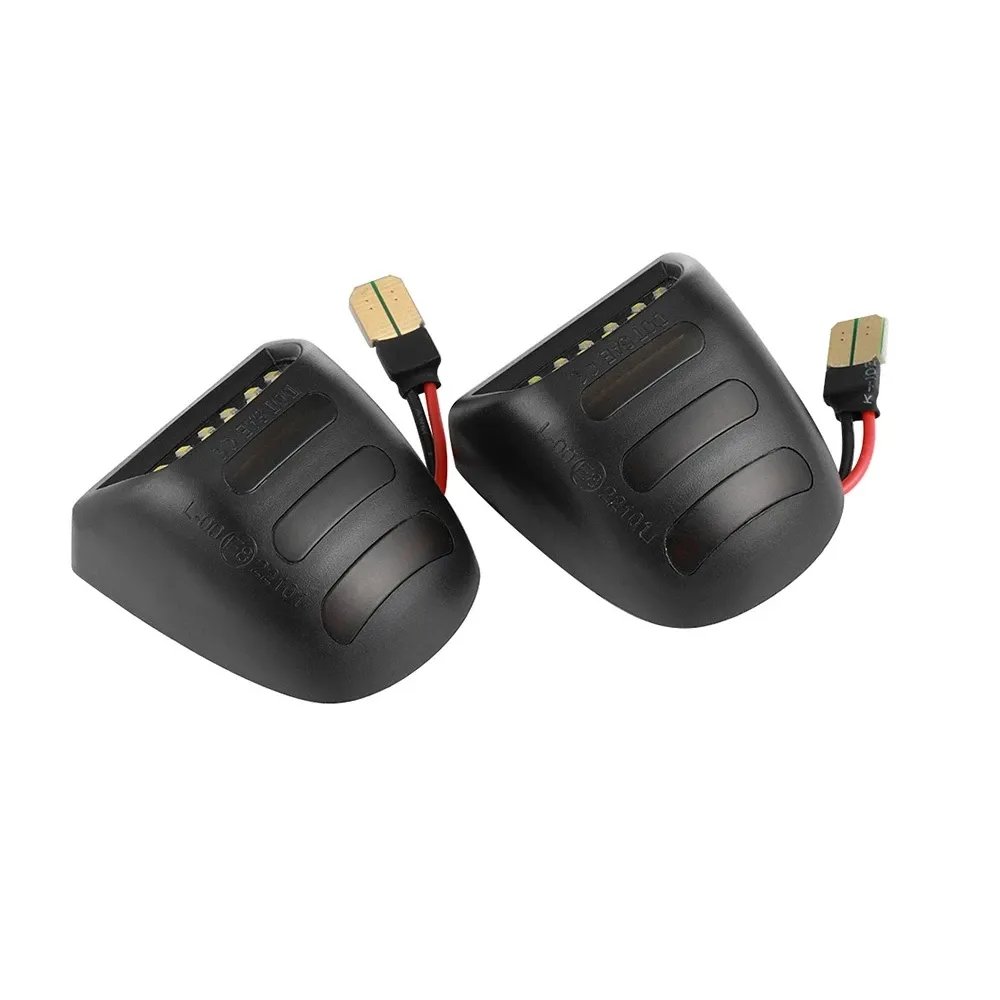 2 Pcs Red White Led Car Number License Plate Lights Lamp Auto Luces for Chevrolet Silverado Avalanche Traverse Tahoe Suburban