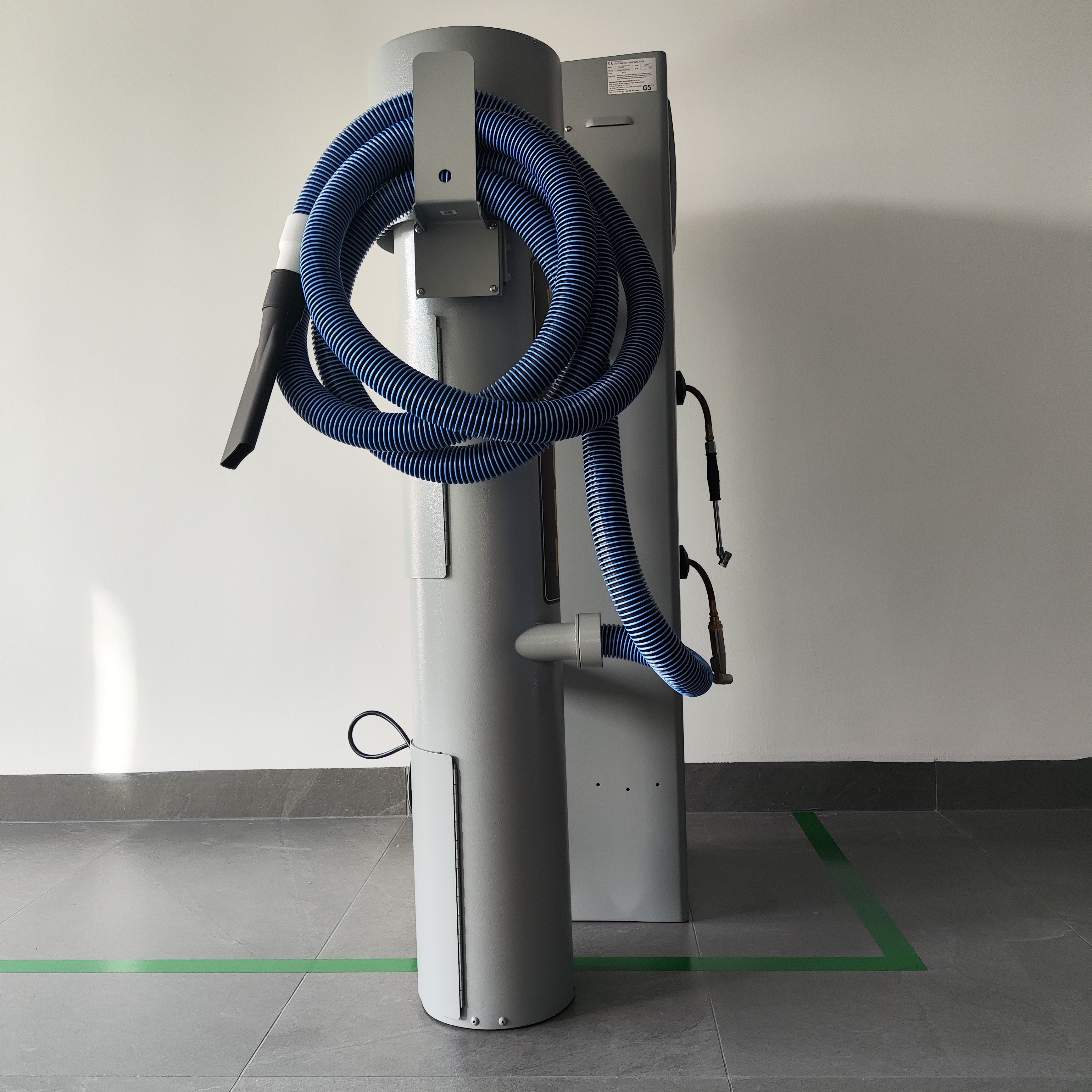 G5 Outdoor Card Coin Operated Air Compressor Tyre Inflator & Car Vacuum Cleaner Automatic Digital Tire Inflators and Water Tap