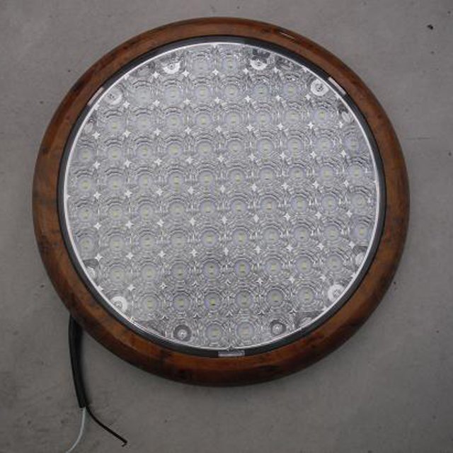 12V 24V RV Truck caravan Cabin Car Dome Interior LED Ceiling Light Reading Lamp Bus Roof Top Light