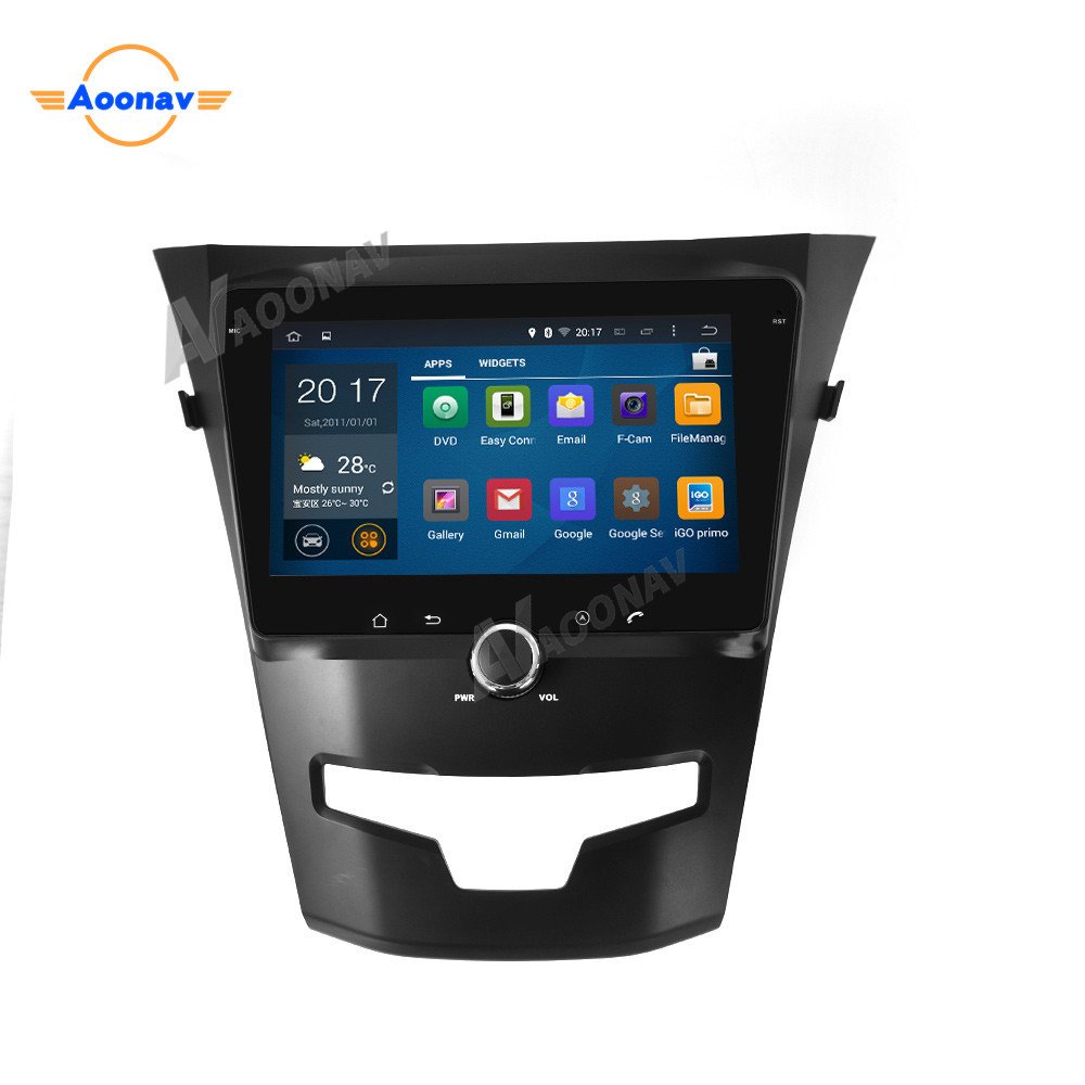2 DIN Android Stereo Car Radio DVD Player for SSANGYONG KORANDO C1320 ACTYON 2013+ Car Autoradio Auto Audio GPS Navigation