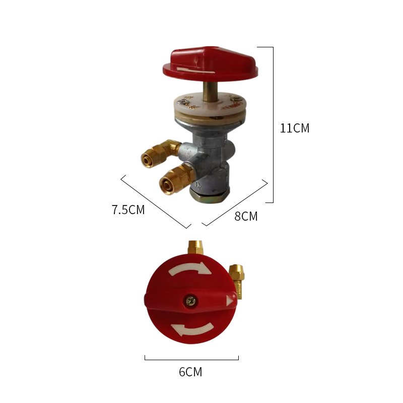 High Quality Bus Accessories Hot Selling for ZK6122 ZK6127 6200-00119 Door Pump air Pressure Quick Release Valve Bus Parts