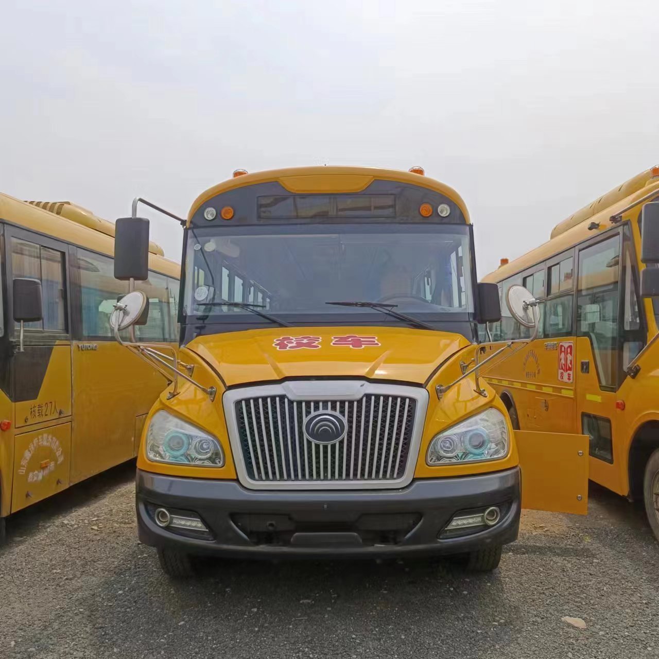 Children School Bus 37 41 56 Seats Yellow Buses Coach Used School Student Shuttle Bus Africa for Sale