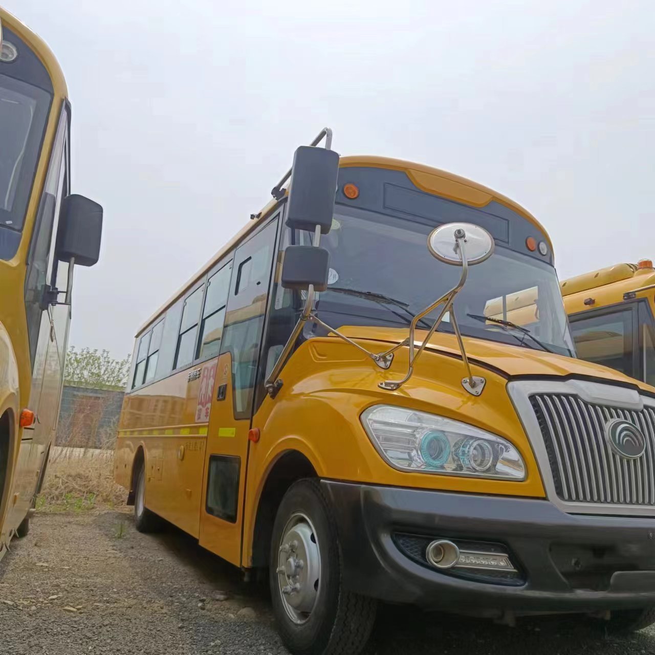 Children School Bus 37 41 56 Seats Yellow Buses Coach Used School Student Shuttle Bus Africa for Sale