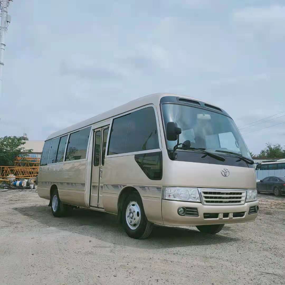 New Arrival Second Hand diesel Bus Used 30 Seats coaster Stock Bus