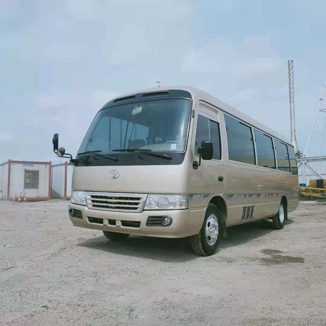 New Arrival Second Hand diesel Bus Used 30 Seats coaster Stock Bus