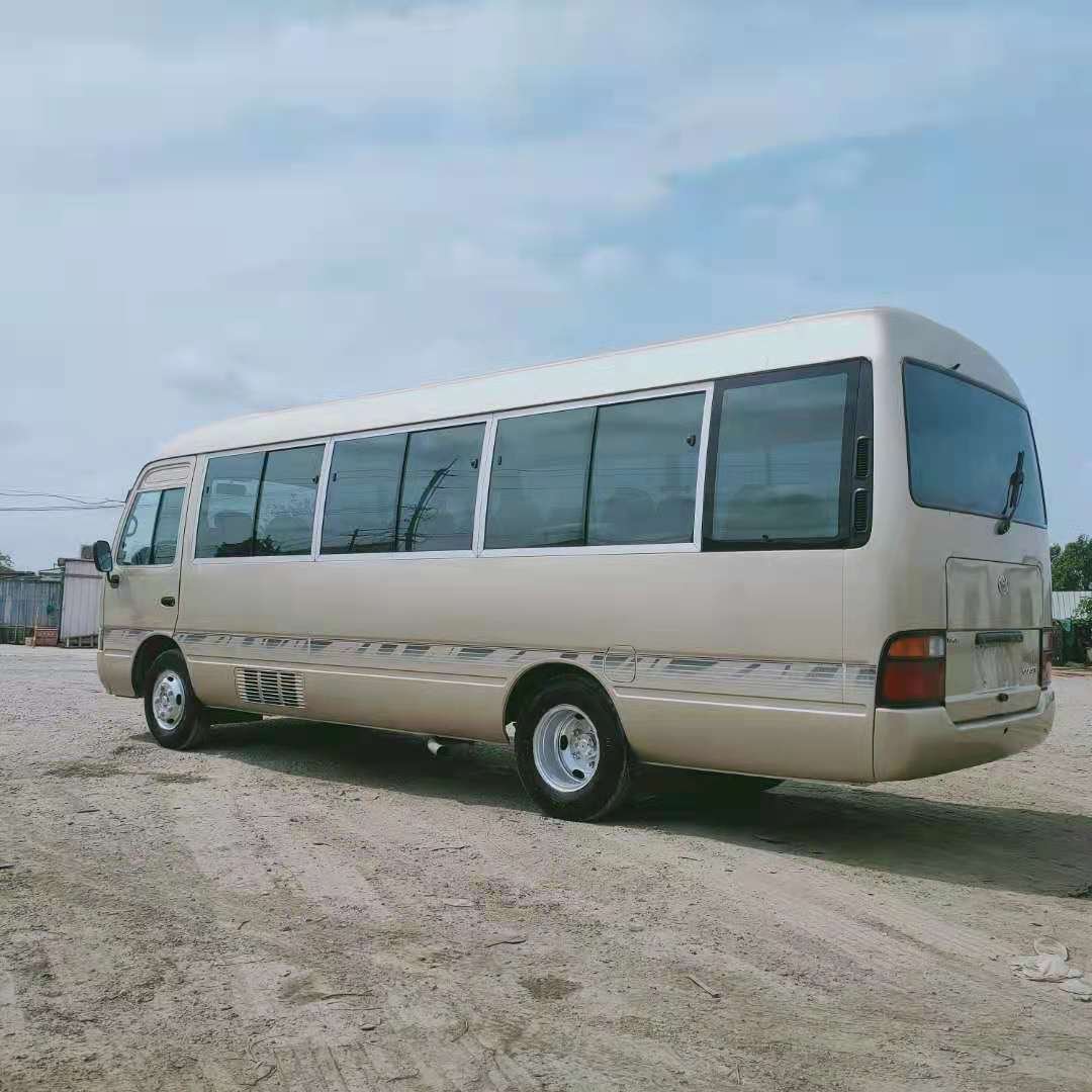 New Arrival Second Hand diesel Bus Used 30 Seats coaster Stock Bus