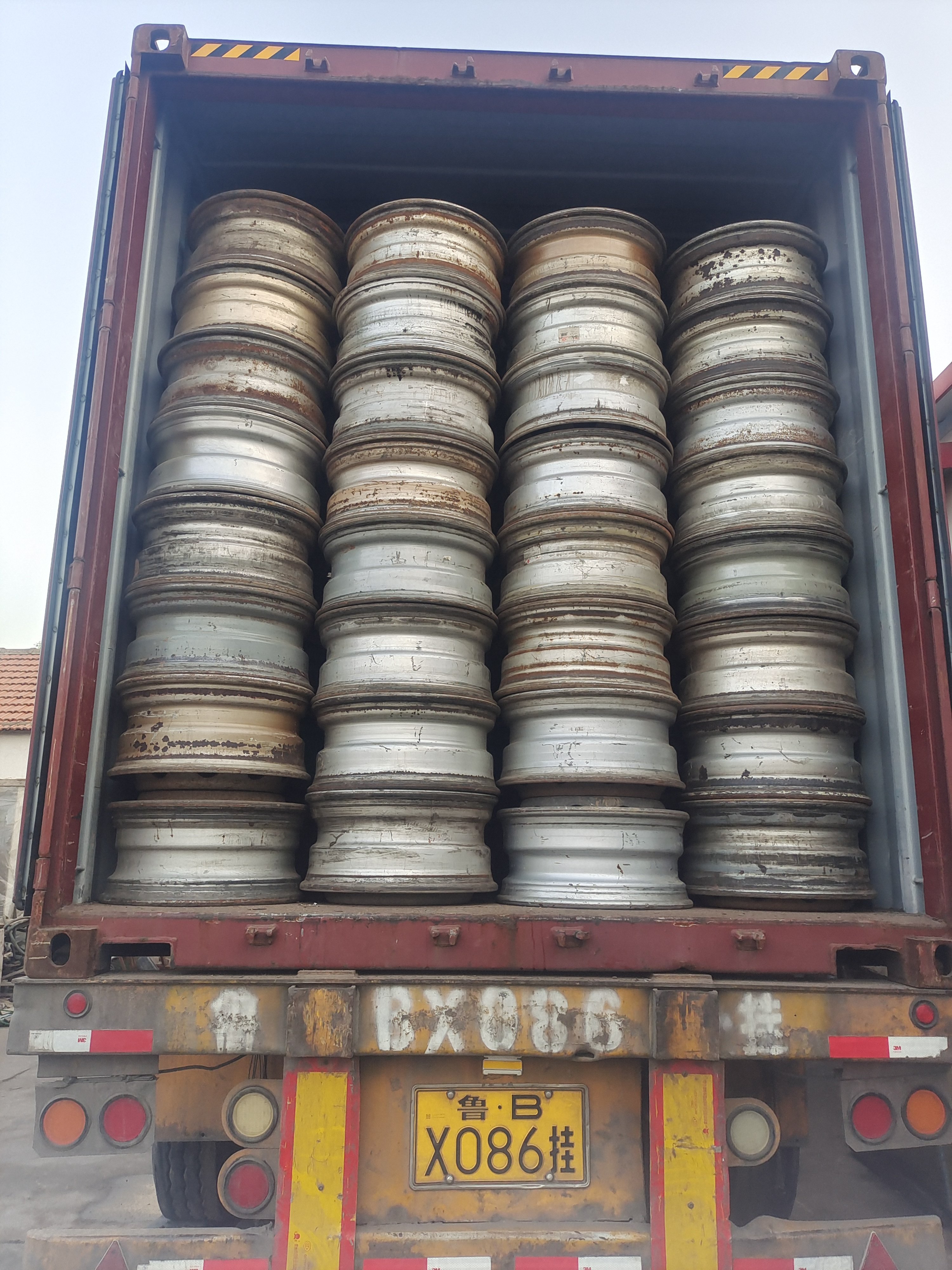 9.0X22.5 Used Truck Wheel Rims for 315/80R22.5 Tire with Cheap Price