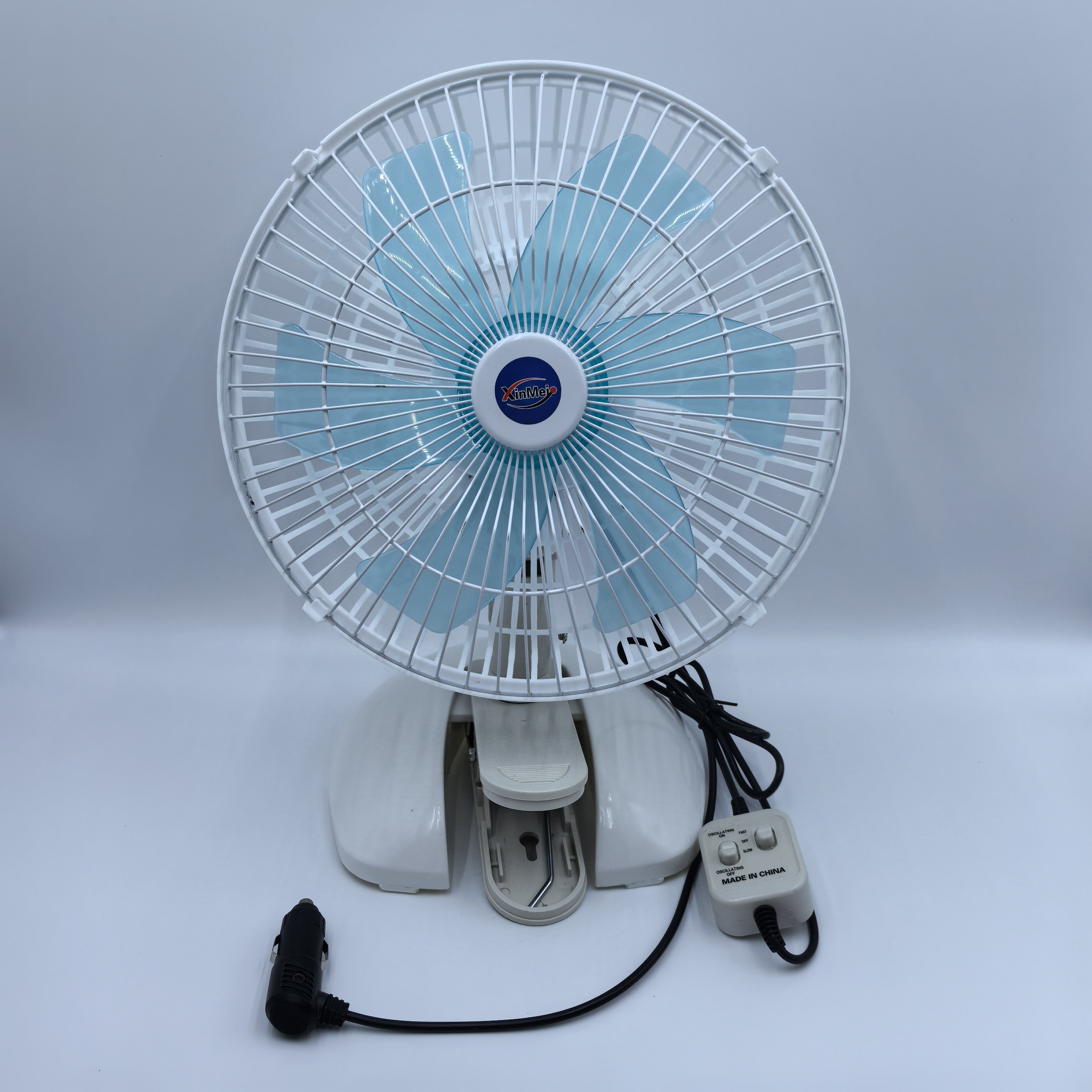 Vehicle Fan Automotive 12v 24v Foldable Storm Car Fan Interior Accessories Summer Gadgets Air Cooling Custom Logo