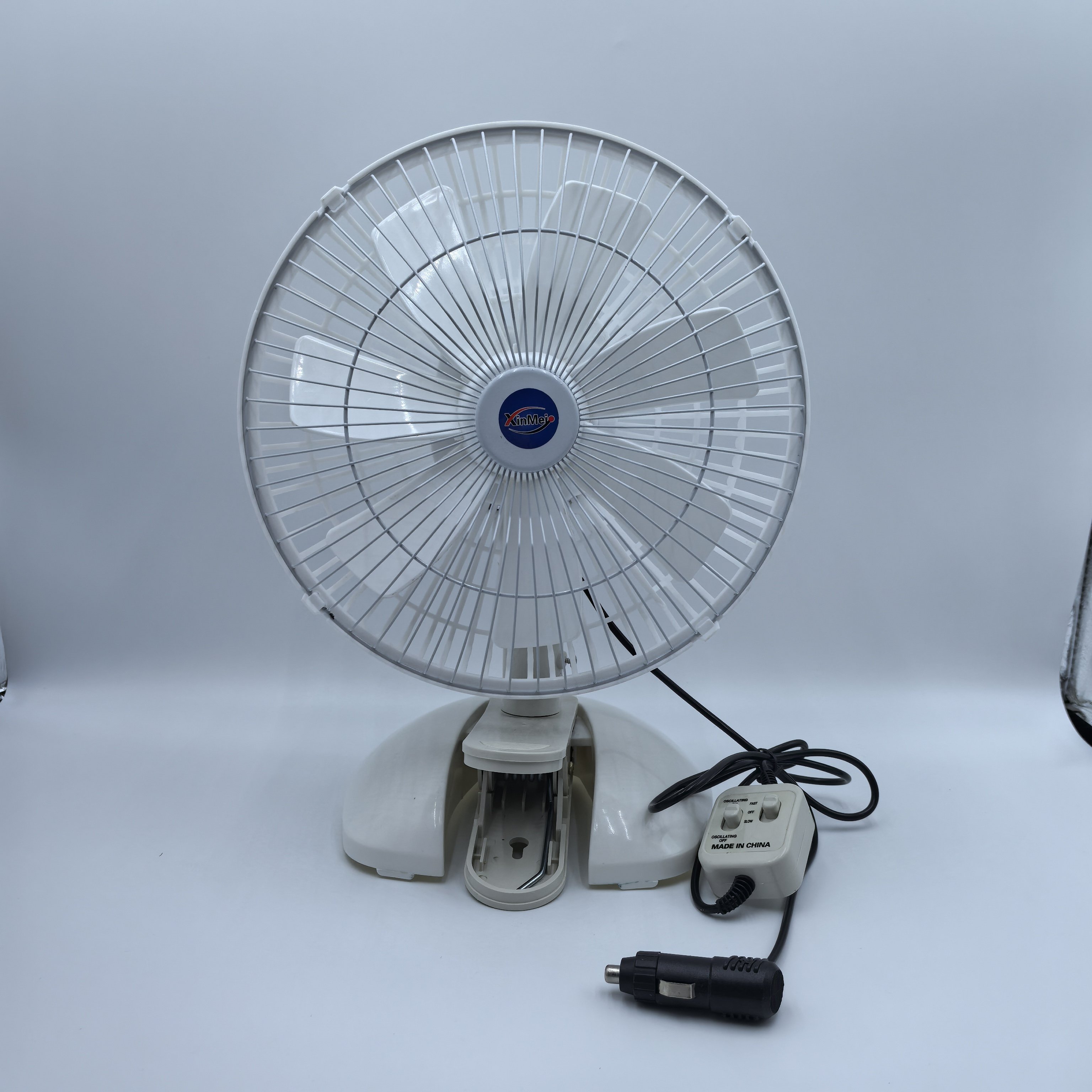 Vehicle Fan Automotive 12v 24v Foldable Storm Car Fan Interior Accessories Summer Gadgets Air Cooling Custom Logo