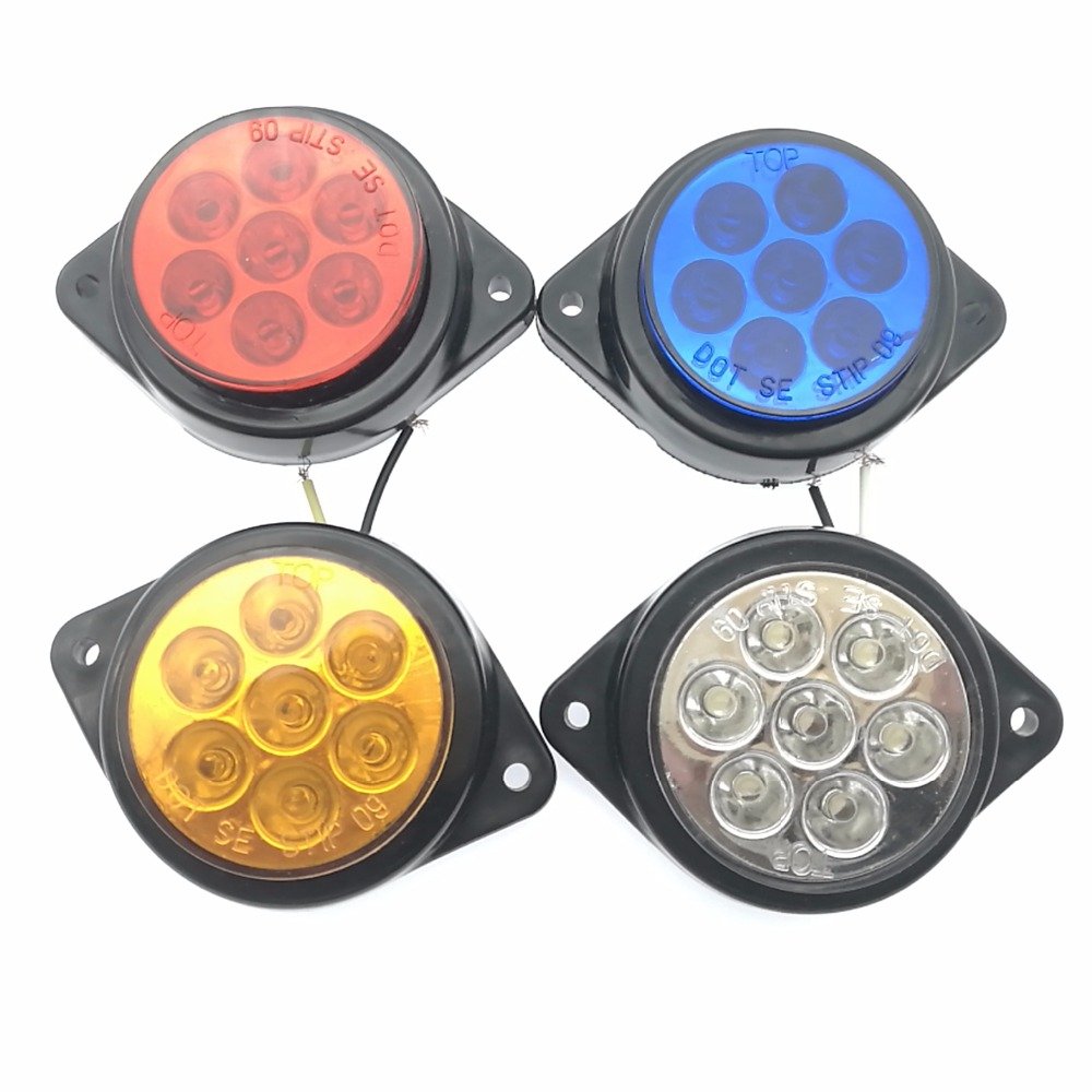 12V/24V Waterproof IP67 Truck LED Side Lamp Marker Lights for Trailer Lighting System