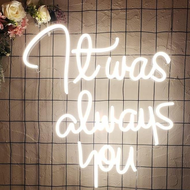 Customized logo Writing Word Led Neon Flex Sign Acrylic Neon Sign for bar Sign