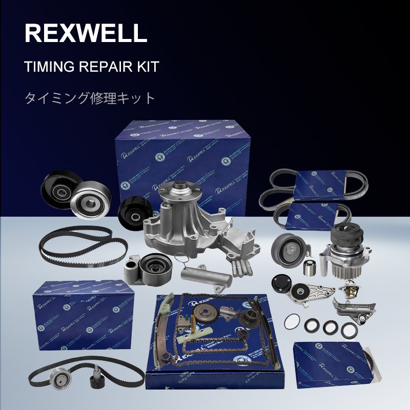 New Genuine Auto Engine Timing Kit Timing Belt 24315-42200 for Hyundai Kia Mitsubishi PAJERO L200 4D56T MD306981 163RU25.4