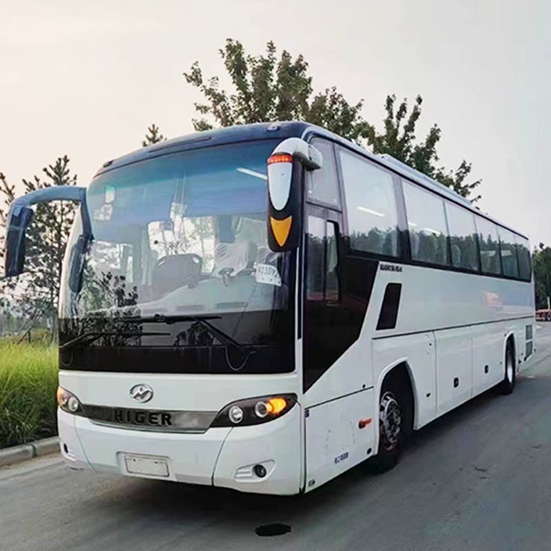 49/51/54 Seats Diesel Engine Coach Buses Left Hand Drive Higer/ King Long for Choice