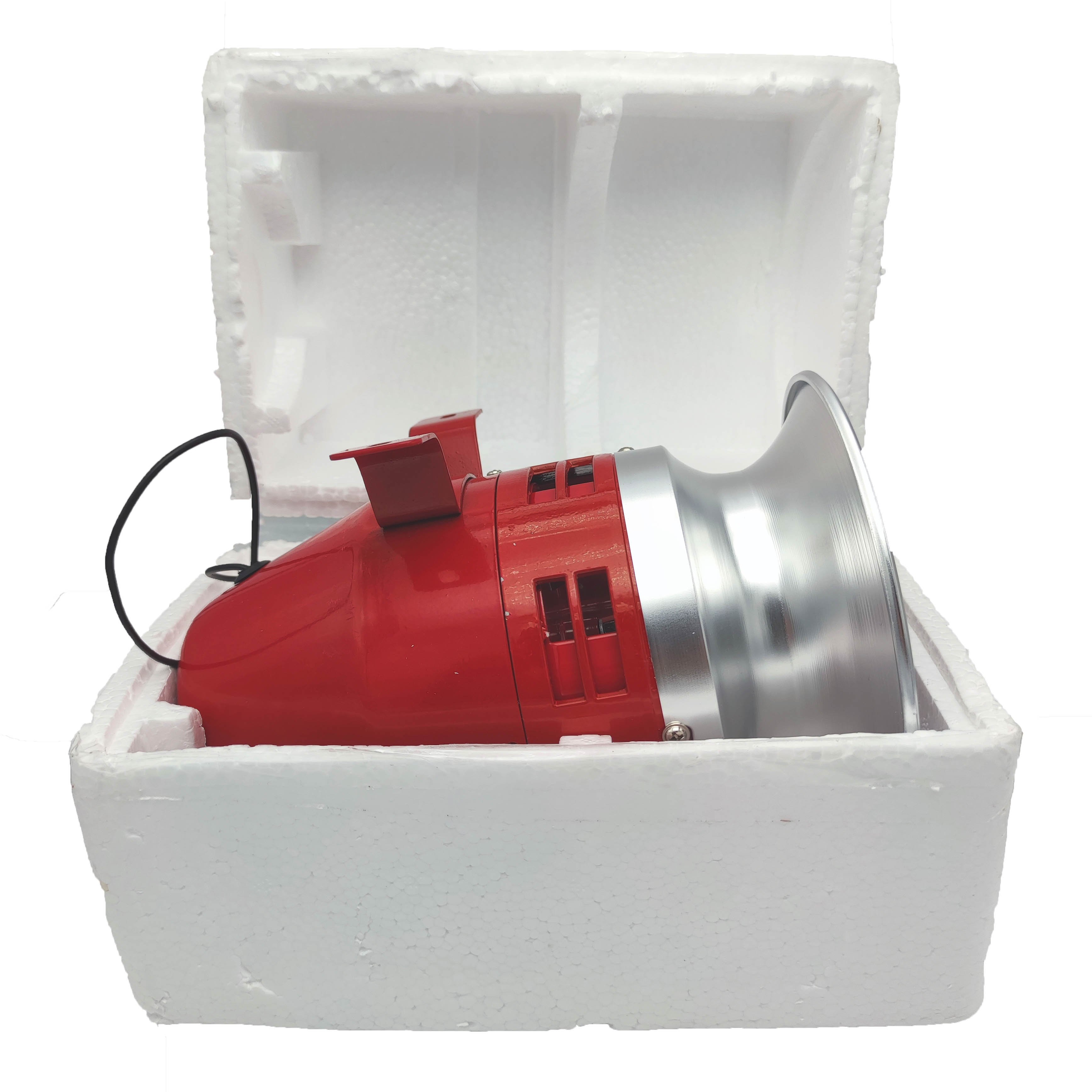 MS-390 Alarm Spacer Alarm High Power Electric Buzzer 220V 24V 12V Metal Motor Siren