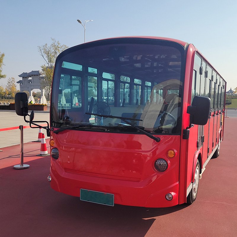 China Manufacturer Electric Bus 23 Seater Big Bus for Sightseeing Tour Bus Sightseeing