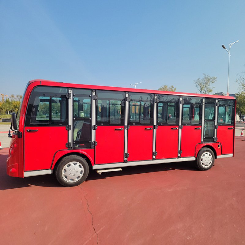 China Manufacturer Electric Bus 23 Seater Big Bus for Sightseeing Tour Bus Sightseeing