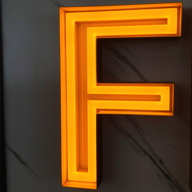 Custom 3D Embossed Acrylic LED Logo Store Signs Outdoor Letters Light Board Electronic Signs