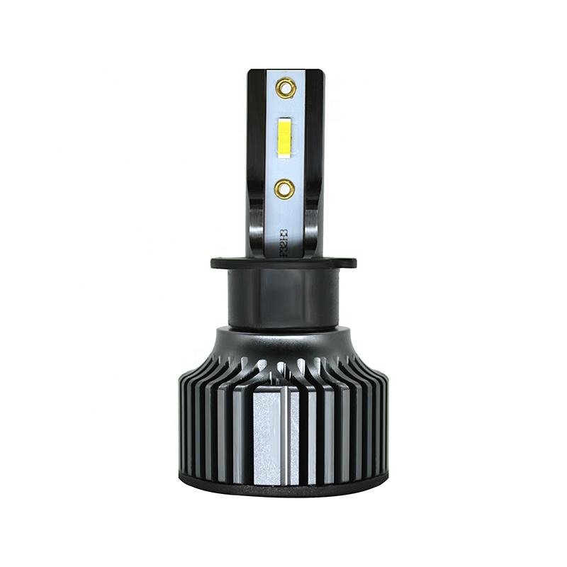 Cars Led Head Light H3 Led Headlamp 6000K Auto Led Headlight Bulbs Waterproof Fans Car Fog Light