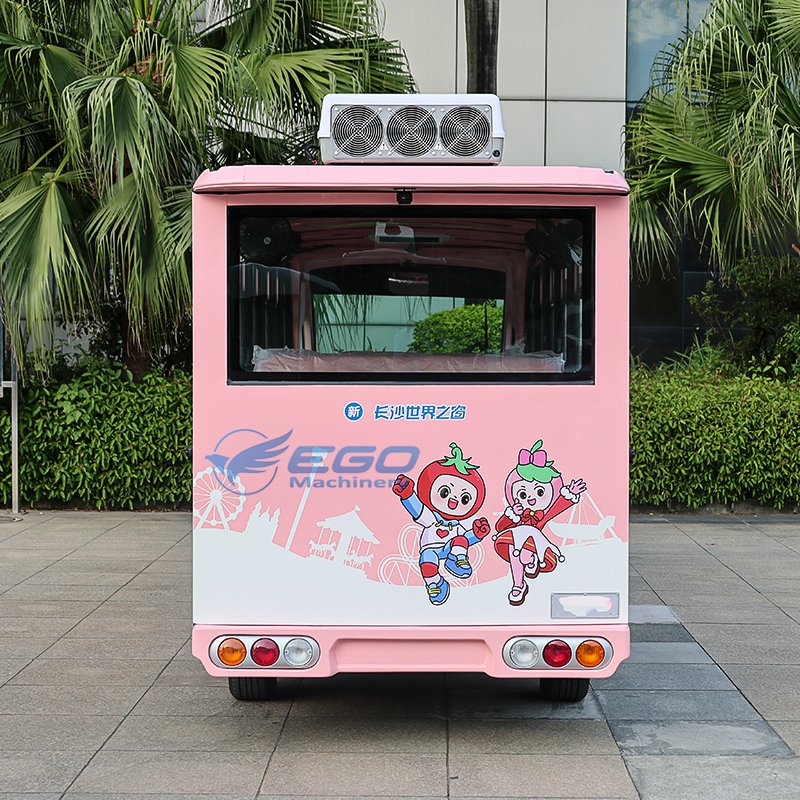 EGO High Quality and Convenient Electric Bus Fish Theme Lead-acid Battery Can Climb the Mountain Mini Sightseeing Car