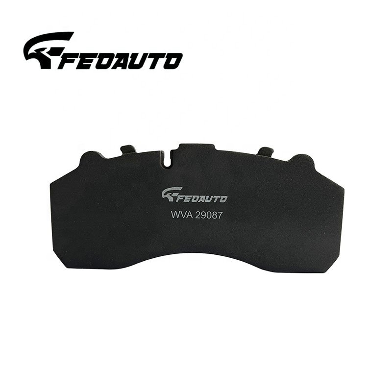 Truck Brake System Front Axle Ceramic Brake Pads Disc Brake Pad WVA 29087 29059 OE 0004210510 0004214310