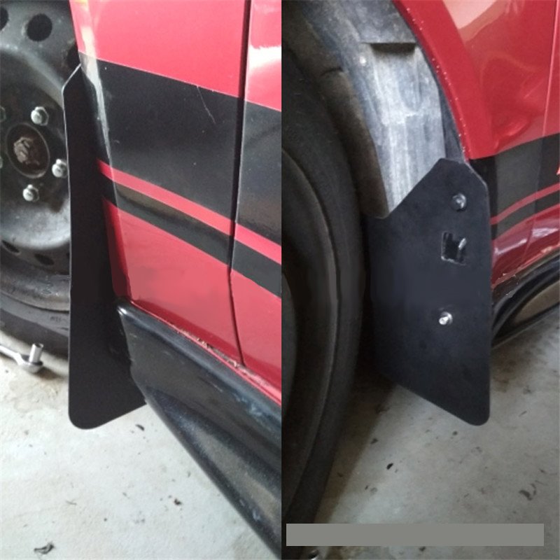 ABS Plastic Racing Overfender Universales Flexible Car Fender Flares Universal yet Dur Eyebrow Protector Wheel Arch Mud Guard