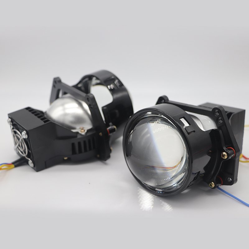 Universal Headlight Led Bifocal Lens Mode High Power Spotlight High Low Laser Beam Retrofit,Laser Bifocal Lens,fog Projector