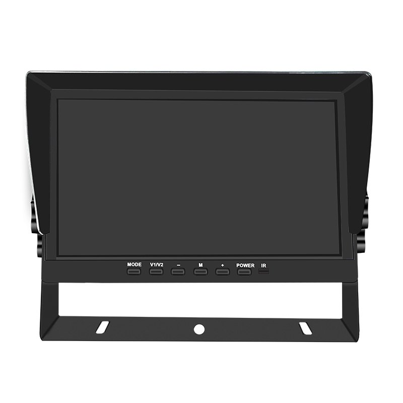 Quad Split 10.1 Inch Display Dvr Monitor System with 4 Wireless WIFI Camera Kit Vehicle Security Blind Zone Monitoring System