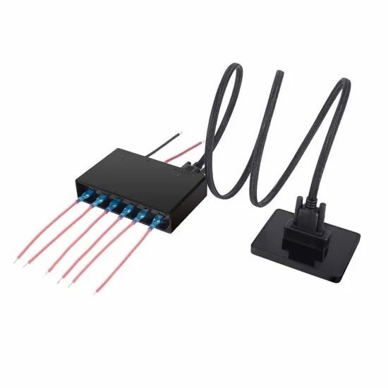 DC 12 V / 24V 6 Gang LED Switch Panel Slim Touch Control Panel Box for Car Marine