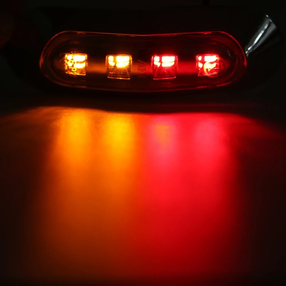 12-24V Front Rear Side Indicators LED Side Marker Light Clearance Lamp for Truck Car Bus Trailer Van Caravan Boat