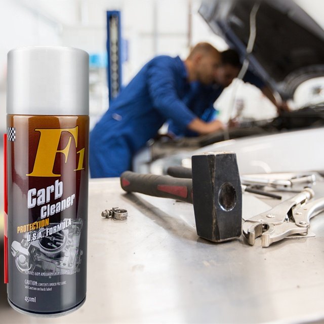 Customized Label High Performance Auto Car Care Products Clean Carburetor Cleaner Spray Carb Cleaner