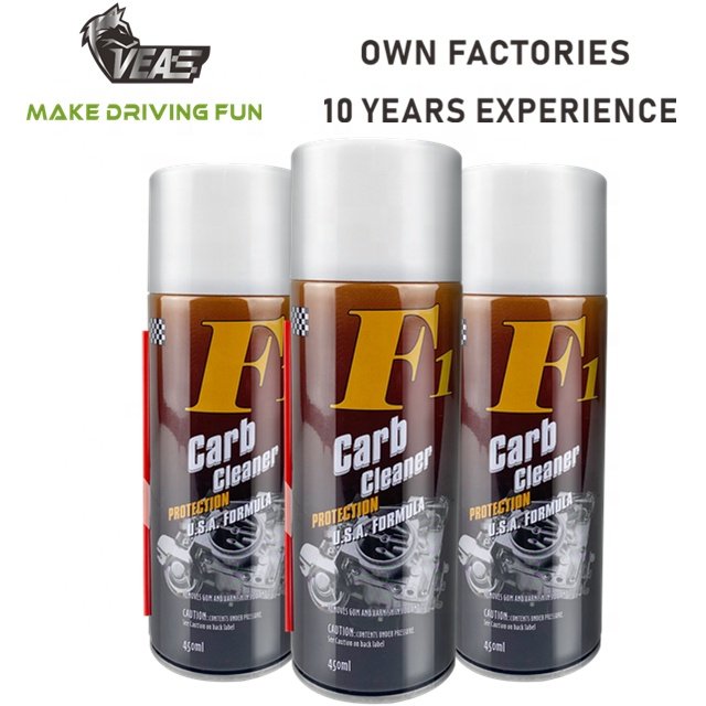 Customized Label High Performance Auto Car Care Products Clean Carburetor Cleaner Spray Carb Cleaner