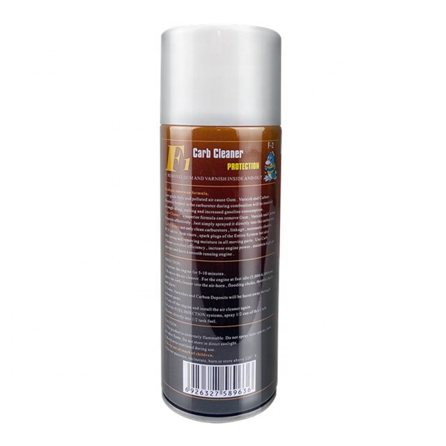 Customized Label High Performance Auto Car Care Products Clean Carburetor Cleaner Spray Carb Cleaner