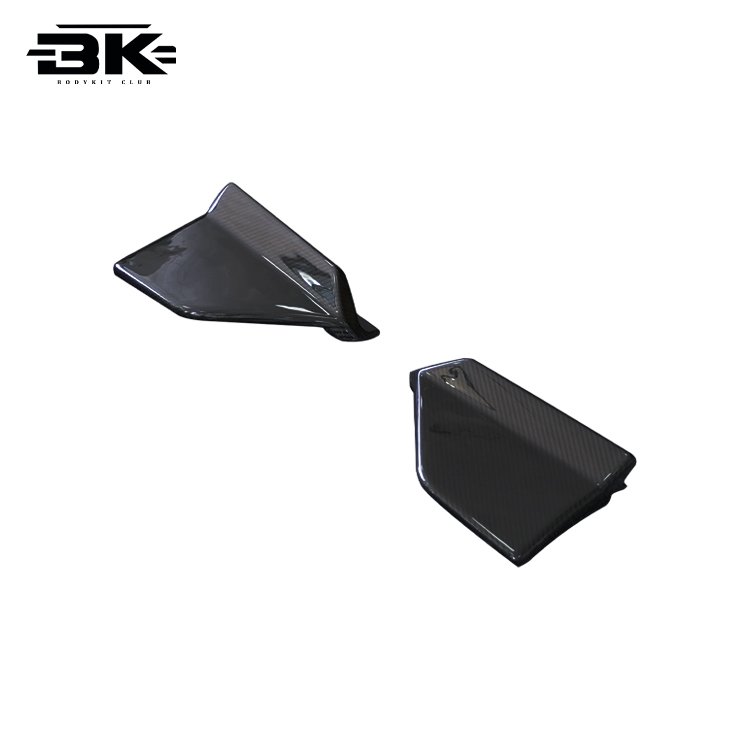 High Quality Dry Carbon Fiber Side Corner for Porsche 911 992 Carrera Upgrade Bra-Bus Style-Sideskirt Tow Hook Bumper Cut-Outs