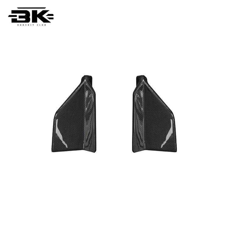High Quality Dry Carbon Fiber Side Corner for Porsche 911 992 Carrera Upgrade Bra-Bus Style-Sideskirt Tow Hook Bumper Cut-Outs