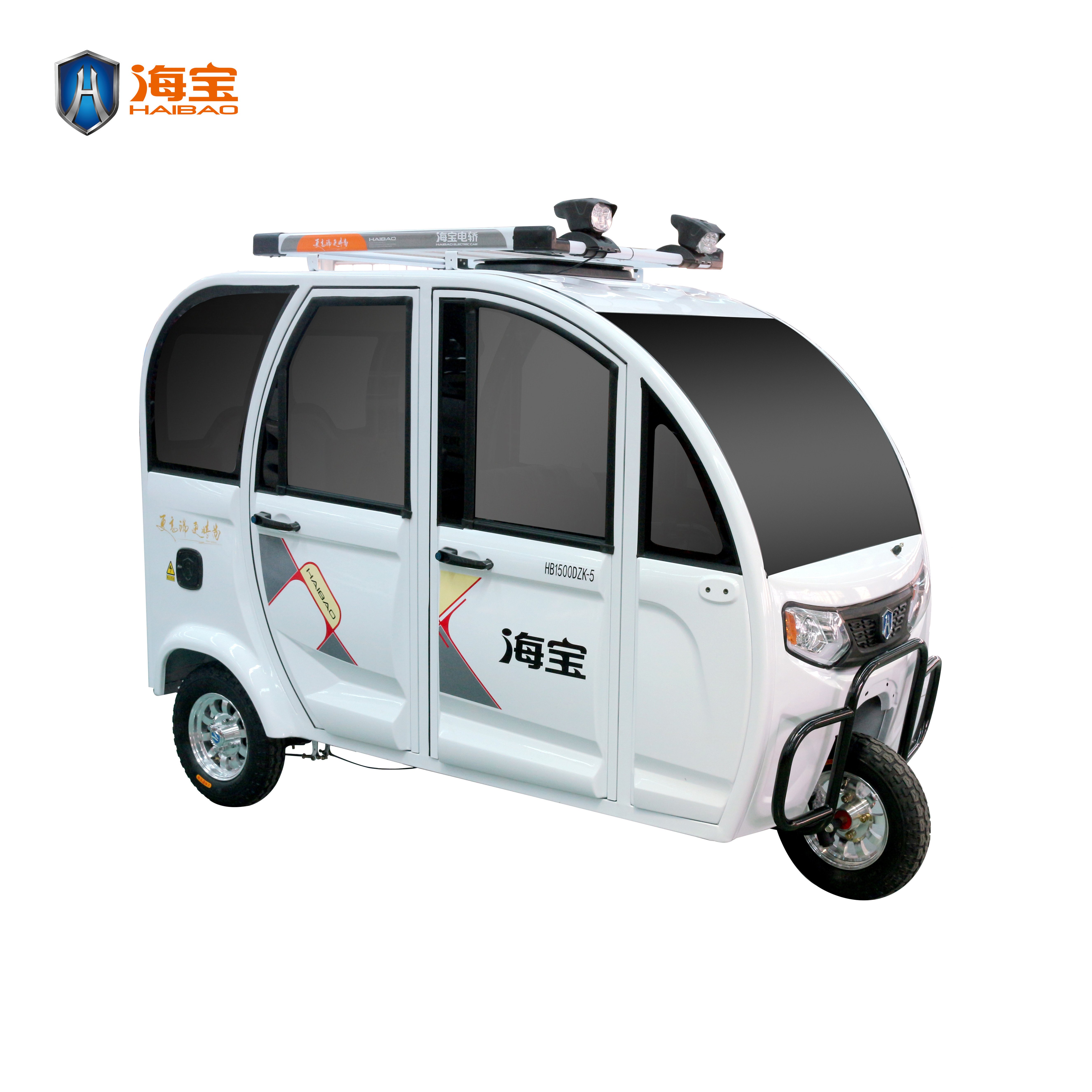 Hot Sale Electric Trike With Closed Cabin Tuk Tuk Three Wheel Car Popular Tricycle Adult for Passenger